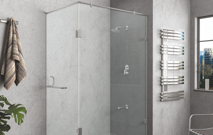 Bathroom Shower Partition